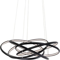 Hanglamp Saturn Black 72cm