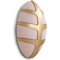 Spinder Design kapstok Bug - Pale Pink / Goud - 7 haken