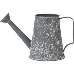 Clayre & Eef Decoratie Gieter Grijs Metaal