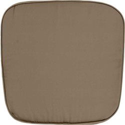 Unique Living - Wickerstoelkussen Fonz outdoor Taupe -45x46x5cm