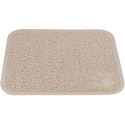 TRIXIE SCHOONLOOPMAT VOOR KATTENBAKKEN PVC BLUSH 45X37 CM