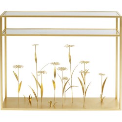 Kare Sidetable Flower Meadow Gold