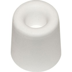 QlinQ Deurbuffer - deurstopper - wit - rubber - 35 x 30 mm - Deurstoppers