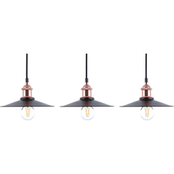 Beliani SWIFT - Hanglamp-Zwart-Metaal