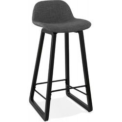 BALTIK halfhoge snackkruk 46x47x865 cm Grijs