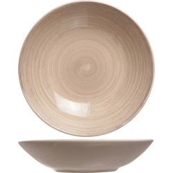 Cosy & Trendy Dinerbord Turbolino - diep - beige - 21 cm - Diepe borden