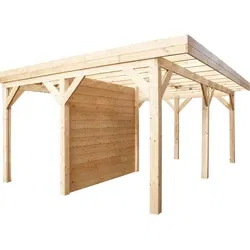 Hillhout | Zweeds Rabat Dubbelzijdig | Wand E 371,0 x 232 cm | Gesloten | Zwart gespoten