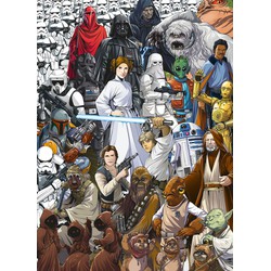 Komar fotobehang STAR WARS Classic CartoonCollage multicolor - 184 x 254 cm - 611072