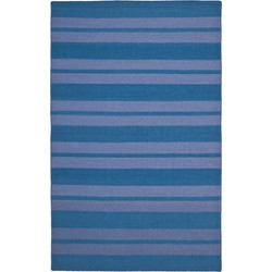 Safavieh Contemporary Indoor Flatweave Area Rug, Dhurrie Collection, DHU203, in Turquoise & Lavander, 152 X 244 cm
