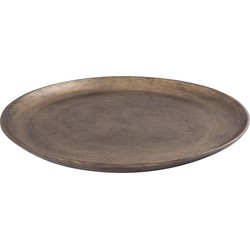 PTMD Afta Gold Casted Alu Simple Plate Round L