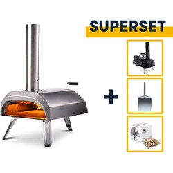 Ooni SUPERSET Karu 12 hout of houtskool gestookte pizzaoven