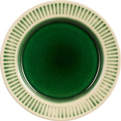 Mica Decorations Elice Dinerbord - Ø27 cm - Keramiek - Groen