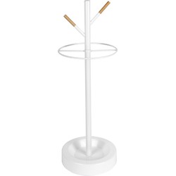 Leitmotiv - Umbrella Stand Fushion - Wit