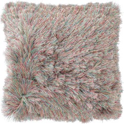 Dutch Decor ERNO - Kussenhoes fluffy groen 45x45 cm