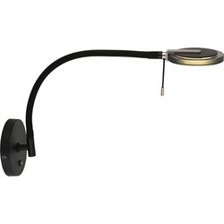 Steinhauer wandlamp Turound - zwart -  - 3378ZW