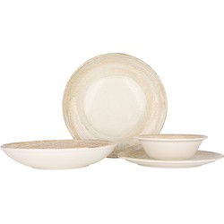 Bonna Serviesset - Patera - 24 delig - 6 Personen - Porselein