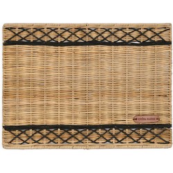 Rivièra Maison Rustic Rattan Porto Placemat set van 4