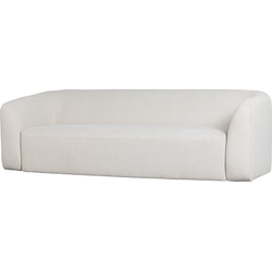 BePureHome Sloping 3-Zits Bank - Polyester - Pearl Melange - 77x240x87