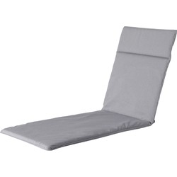 Madison - Ligbedkussen Manchester light grey - Ca. 190x60 cm