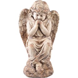 PTMD Deco Object Johdie - 32x23x56 cm - Magnesium - Creme