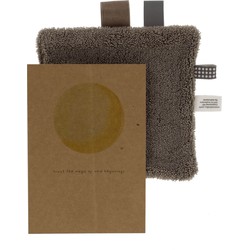 Snoozebaby Snoozebaby Giftset Knuffeldoekje & Geboortekaartje - Warm Brown