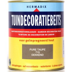 Tuindecoratiebeits 715 pure taup 750 ml