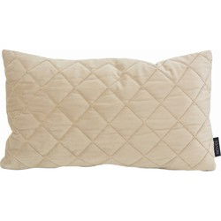 French Velvet Beige | 30 x 50 cm | Kussenhoes | Velvet/Polyester
