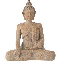 Boeddha - Boeddha | polyester | beige | 14.5x9.5x (h)17 cm