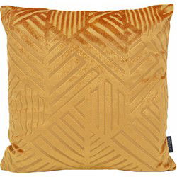Velvet Gold Metallic #1 | 45 x 45 cm | Kussenhoes | Polyester