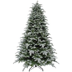 Triumph Tree Kunstkerstboom Hallarin - 155x107 cm - Besneeuwd groen