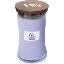 Lavendel Spa Große Kerze - WoodWick