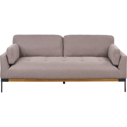 SKAVEN - Driezitsbank - Taupe - Polyester
