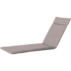 Madison - Ligbedkussen Panama taupe - Ca. 190x60 cm