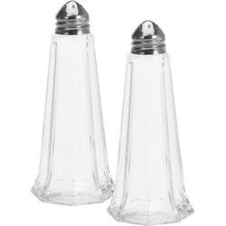 Peper en zout vaatje/stooier 11 cm - Pepervaatje/Zoutvaatje - Peper en zoutstel