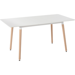 Beliani MIRABEL - Eettafel-Wit-MDF