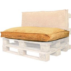 Unique Living | Palletkussen Bay | Outdoor Collectie | Geel | 80x120x12cm