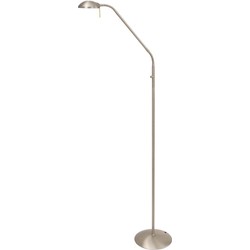 Mexlite - vloerlamp - Biron - staal - glas metaal - design lamp - LED - 7501ST