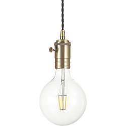 Ideal Lux - Doc - Hanglamp - Metaal - E27 - Zwart