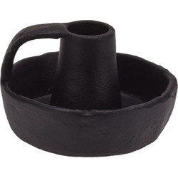 Candle Holder 95X60 mm Zwart - Nampook