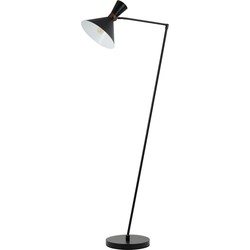 D - Light & Living - Vloerlamp HOODIES - 70x28x194cm - Zwart