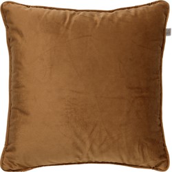 Dutch Decor FINNA - Kussenhoes 45x45 cm 100% gerecycled polyester - Eco Line collectie - Tobacco Brown - bruin - Dutch Decor