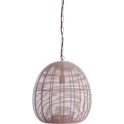 Light & Living - hanglamp - Oliveria - roze - metaal - E27 - 2989095