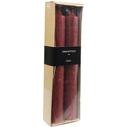 Dinerkaars Vela diameter4x25 cm 2 st. - Rood