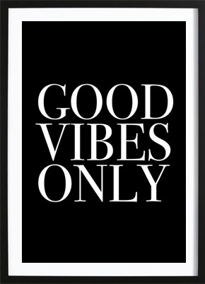 Good Vibes Only (21x29,7cm) - 