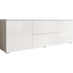 Meubella - TV-Meubel Vico - Wit - 180 cm
