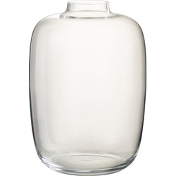 J-line - Vaas Cleo Glas Transparant Small - 25x25x35cm