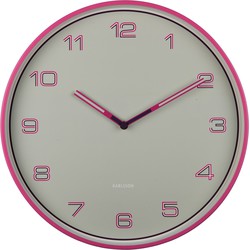 Wall Clock Lined Numbers