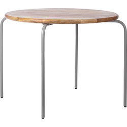 Cirkel tafel grijs Ø72