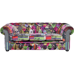 CHESTERFIELD - Chesterfield bank 2-zits - Lichtgroen - Polyester