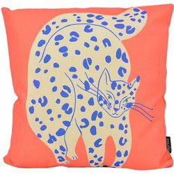 Red Cat | 45 x 45 cm | Kussenhoes | Katoen/Linnen